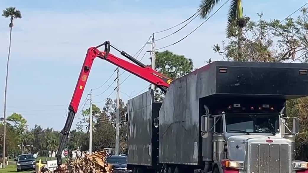 Fort Myers debris clean up following Milton tornadoes