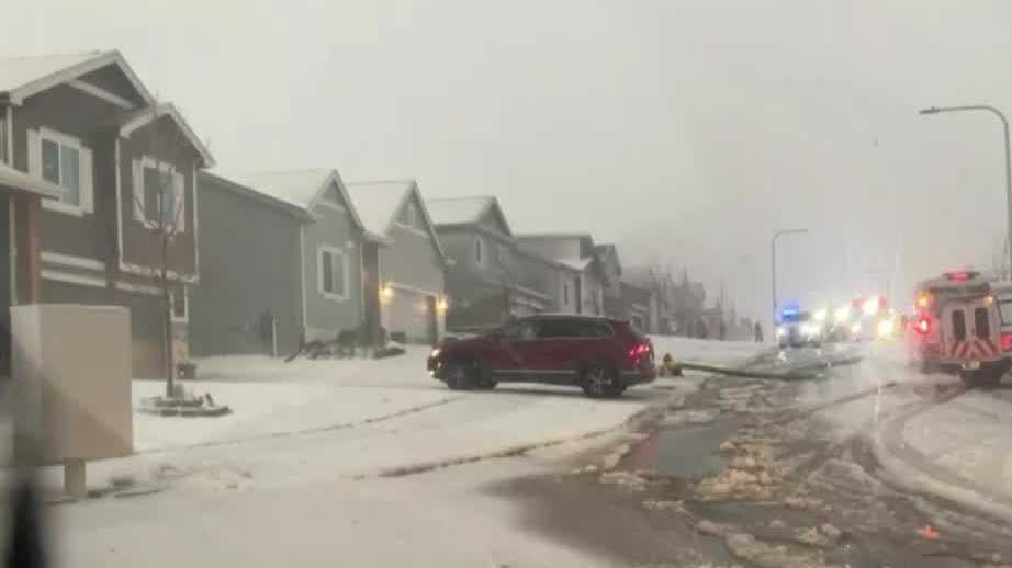 Omaha crews battle house fire after lightning strike causes blaze - KETV
