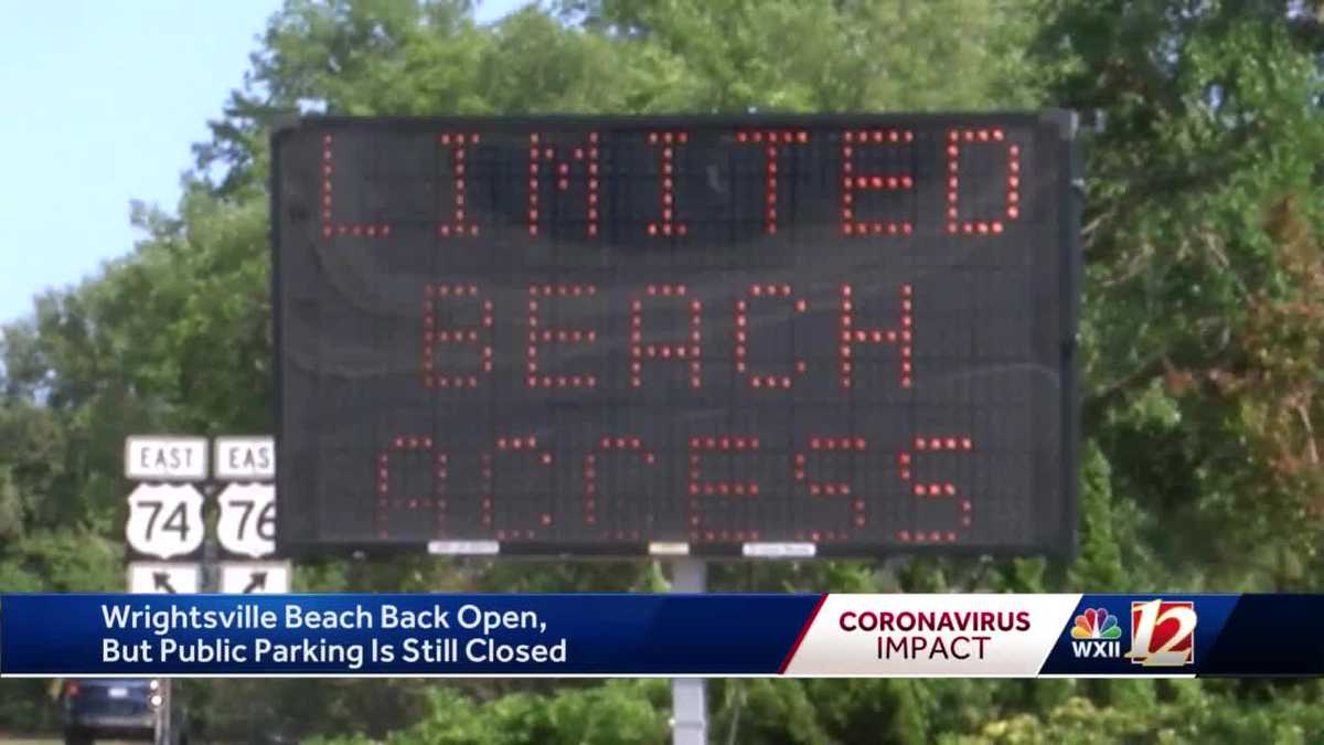 Wrightsville Beach back open, but public parking is still closed