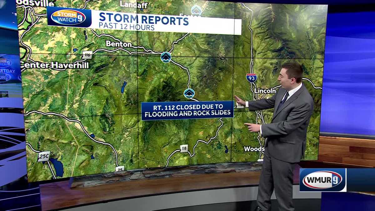 New Hampshire road conditions impacted by storm Monday - WMUR