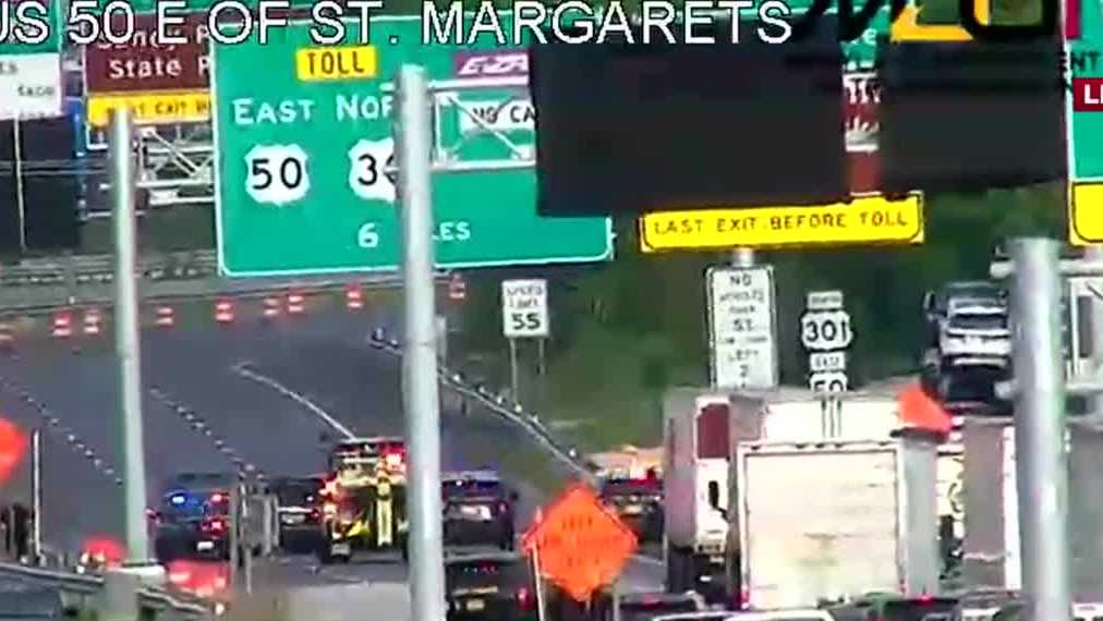 6 taken to hospital after 5car Route 50 crash in Annapolis