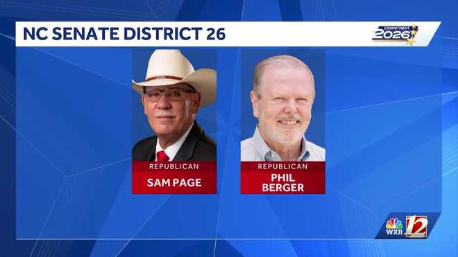 NC Senate Election Primary Results 2026 | Page vs. Berger
