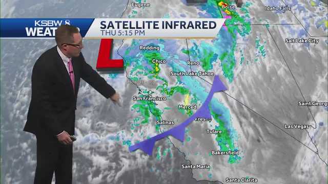 Downpours continue Thursday night with possibility of hail