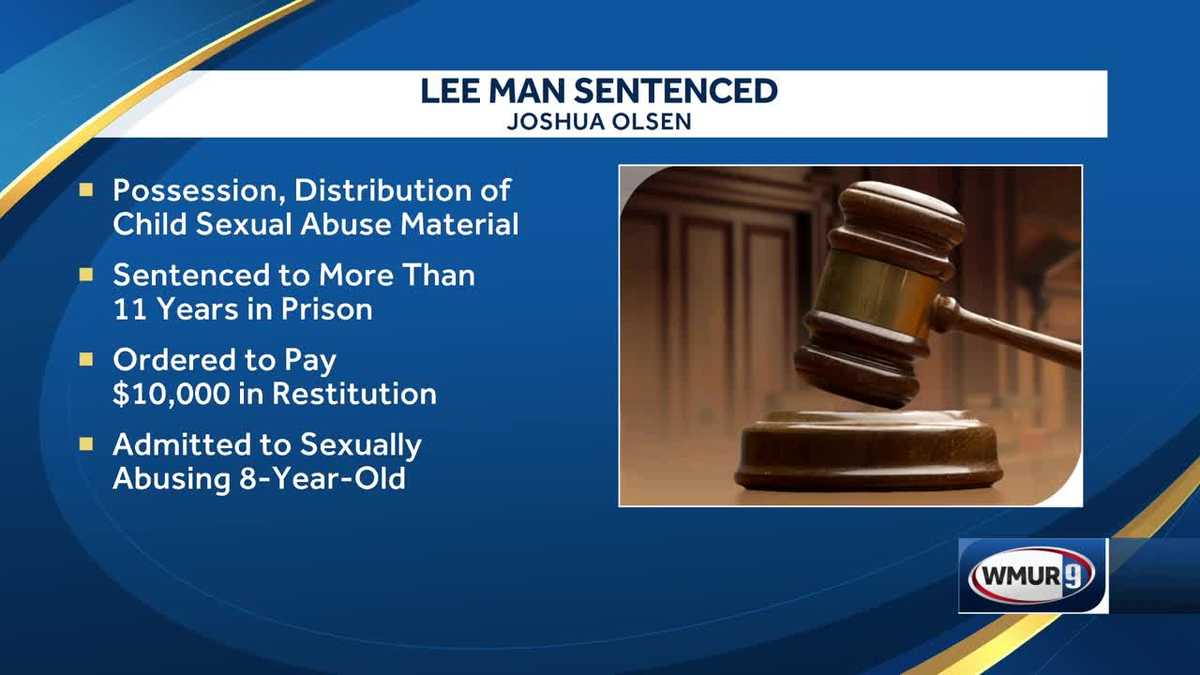 Lee NH man sentenced to prison for child sex abuse material