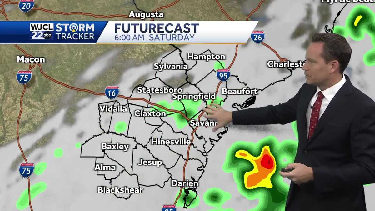 Tracking cooler temperatures, a few showers this weekend