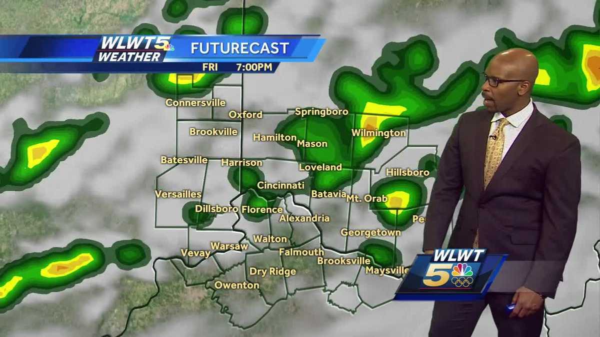 Some Downpours Friday