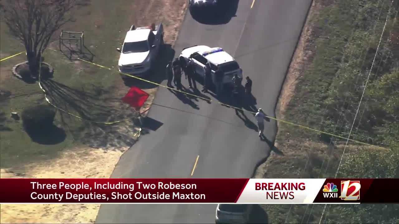 North Carolina: Two Robeson County Deputies Shot Outside Maxton