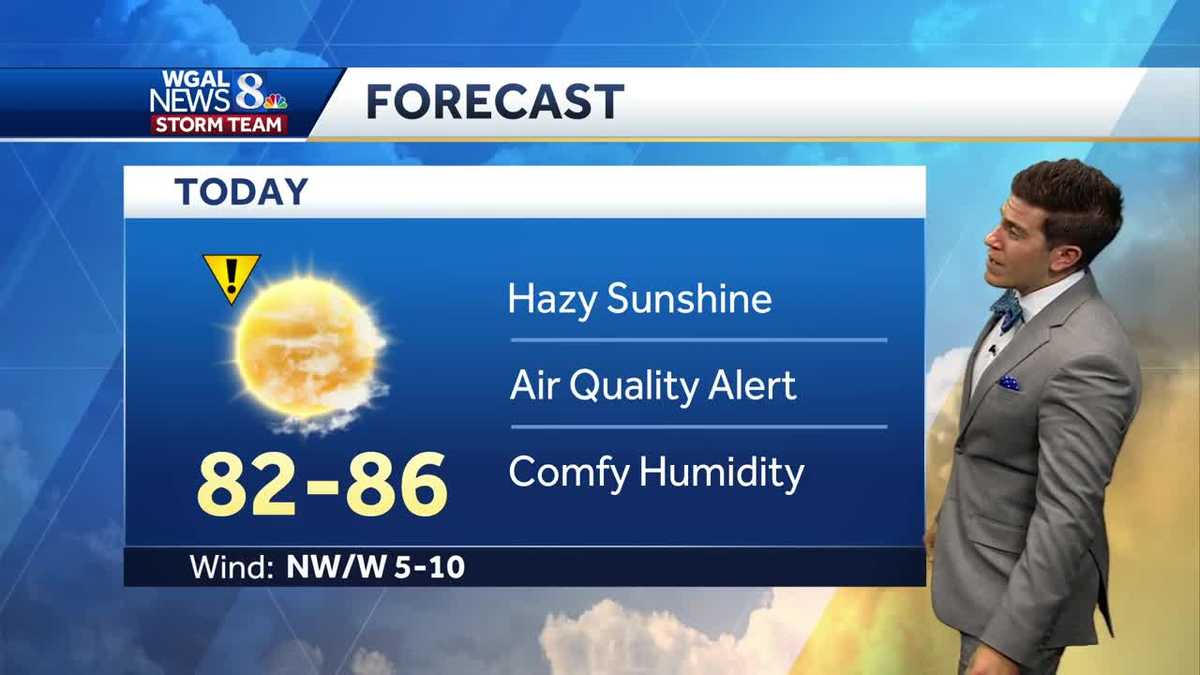 Code Red Air Quality Alert in southcentral Pennsylvania