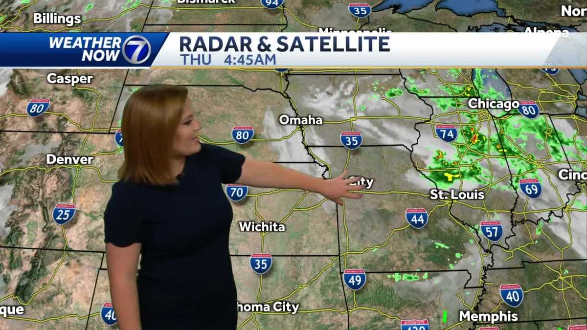 Mostly Cloudy Mild Thursday