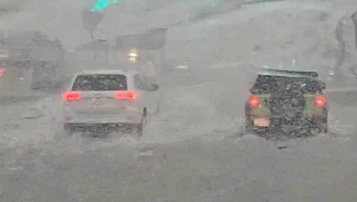 Videos show widespread flash flooding in Downtown Hammond