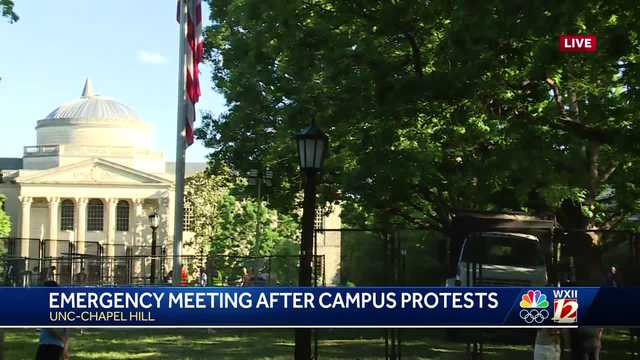 NC: UNC-Chapel Hill leaders meet to discuss recent protests - Vimarsana News