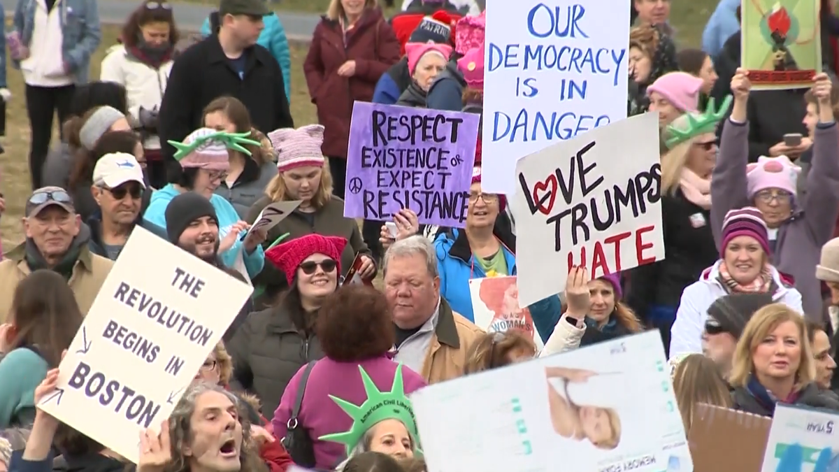 Thousands Rally Nationwide for Women's Rights