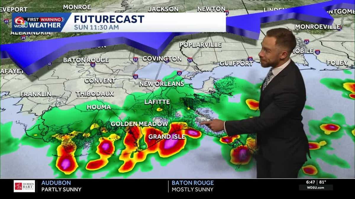 New Orleans Saints move practice indoors due to inclement weather