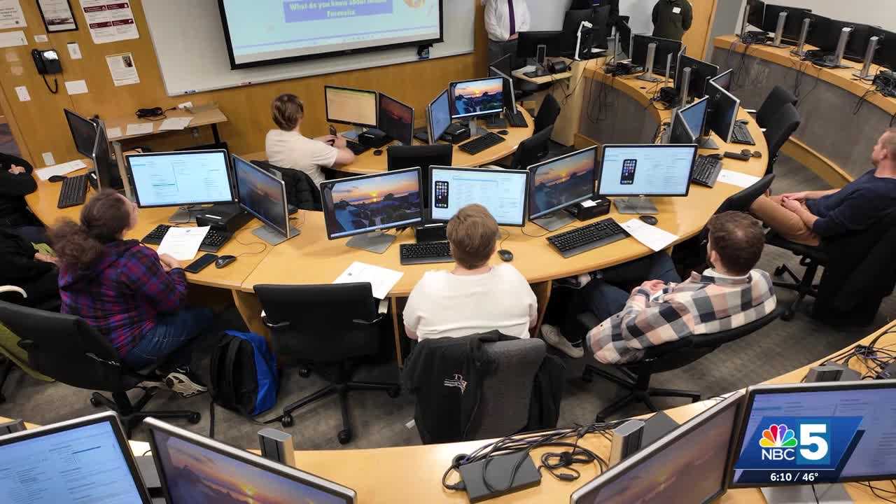 mynbc5.com - Lucy Cherry - Champlain College Inspires Next Generation of Women in Cybersecurity