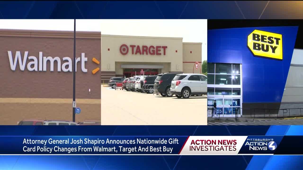 Walmart, Target, Best Buy announce gift card changes to battle