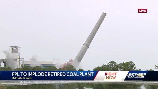 Fpl Implodes Chute Of Last Coal Plant