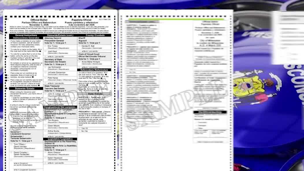 Wisconsin 2026 ballot constitutional amendments - WISN