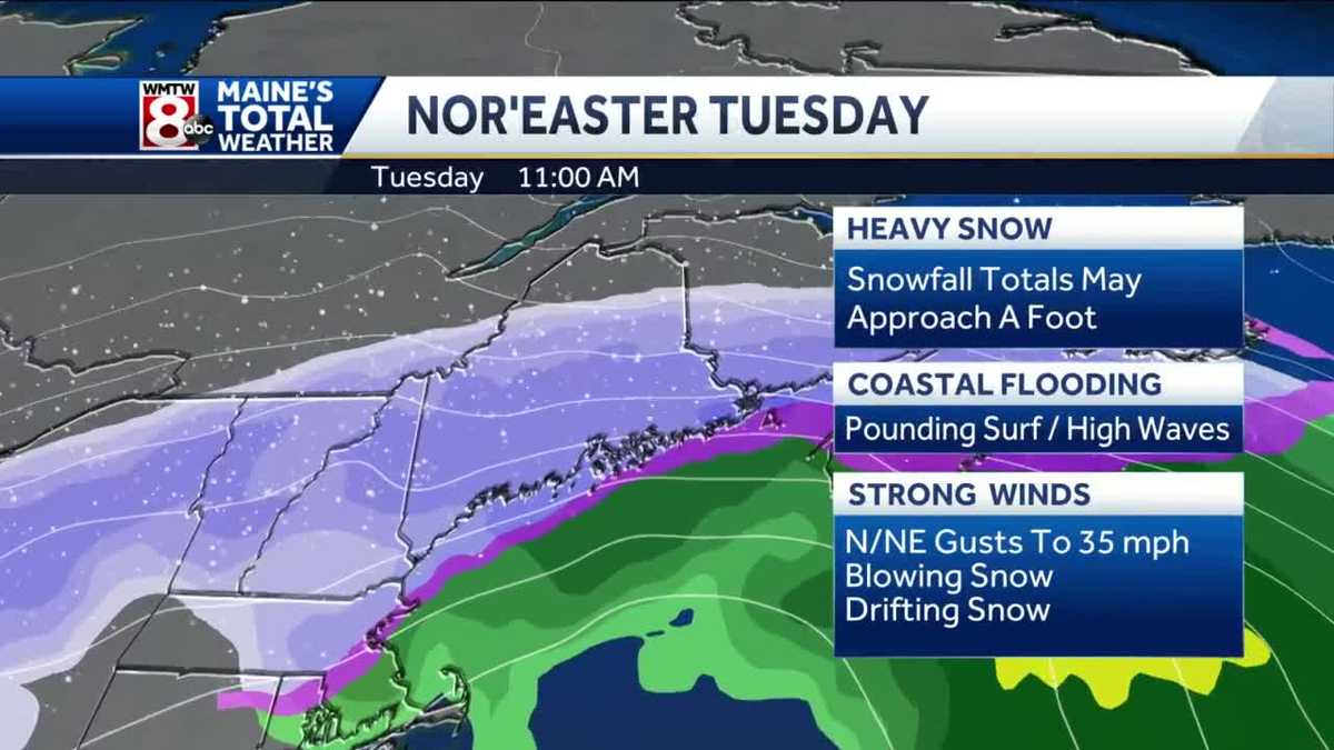 Sunny and chilly Sunday, tracking snow for Tuesday