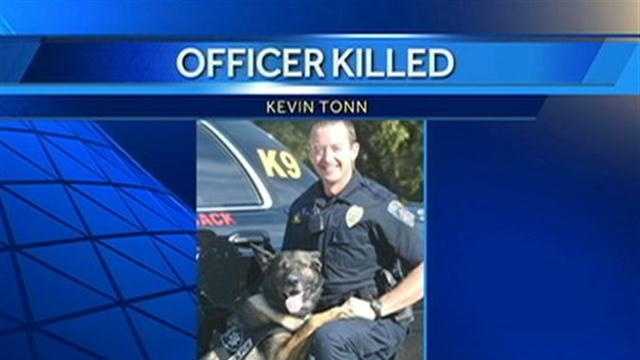 Fallen officer's cousin also fellow officer