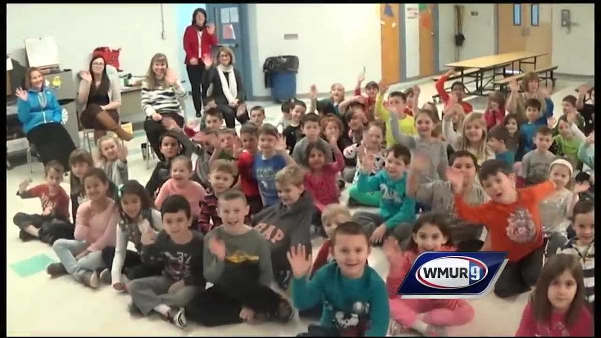 School visit: Fred C. Underhill School in Hooksett