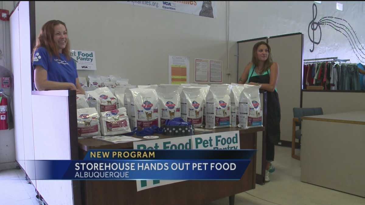New Program Storehouse Hands Out Pet Food
