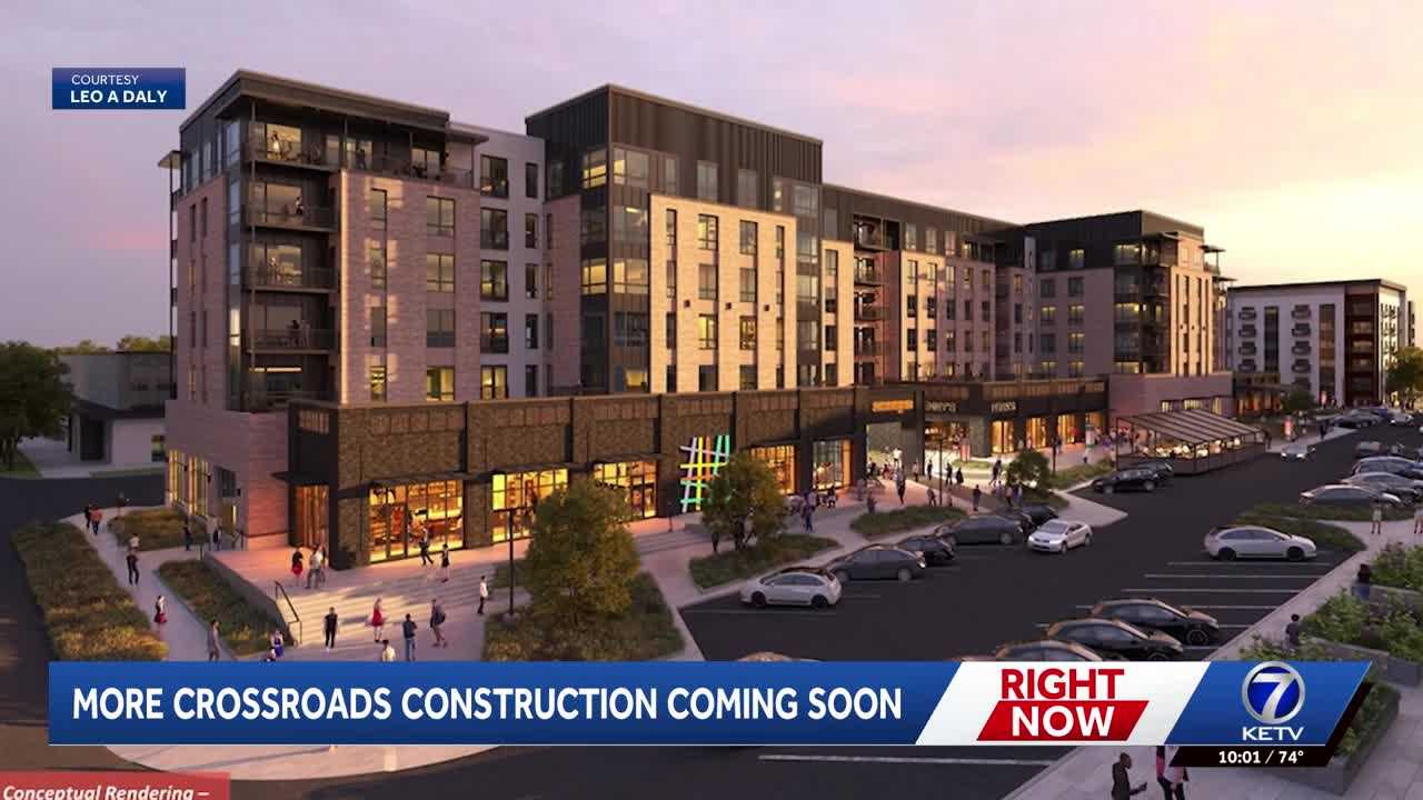 ketv.com - Connor Schmidt - More construction coming to Crossroads redevelopment, including apartments and retail space