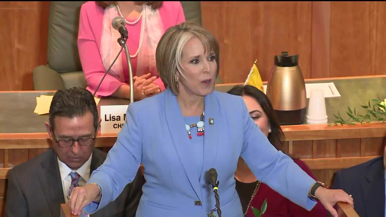 Gov. Lujan Grisham Delivers Her First State Of The State Address