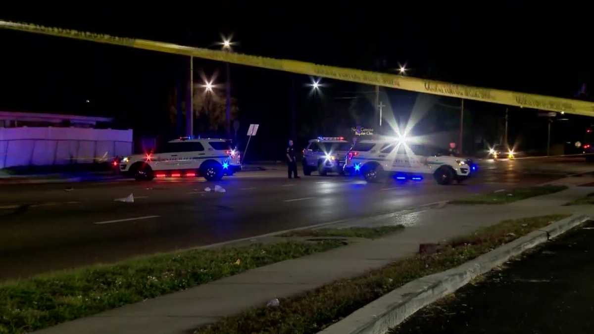 Pedestrian struck by car in Orange County found with gunshot wound