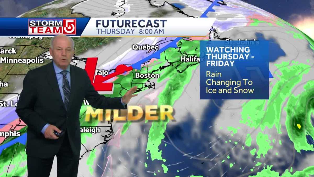 Timeline of when next storm will bring snow to Massachusetts