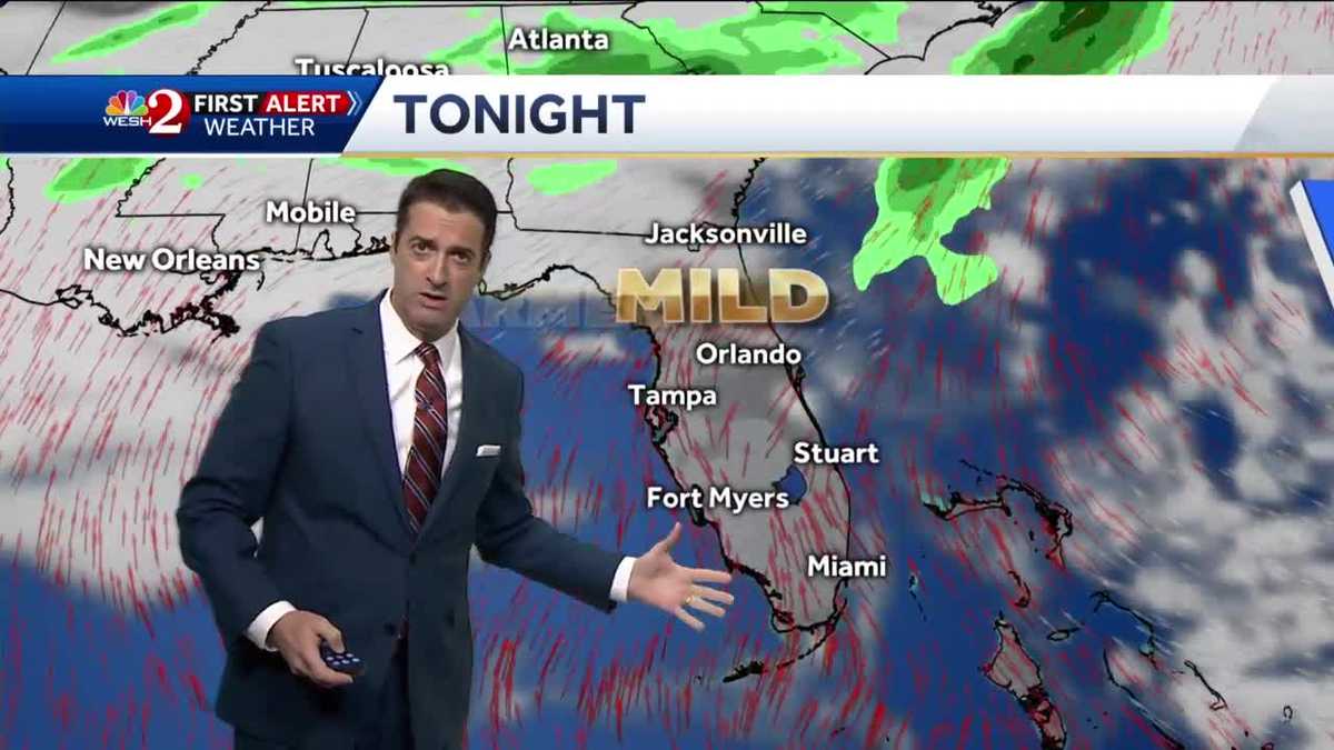Breezy and warm as 80s return Tuesday