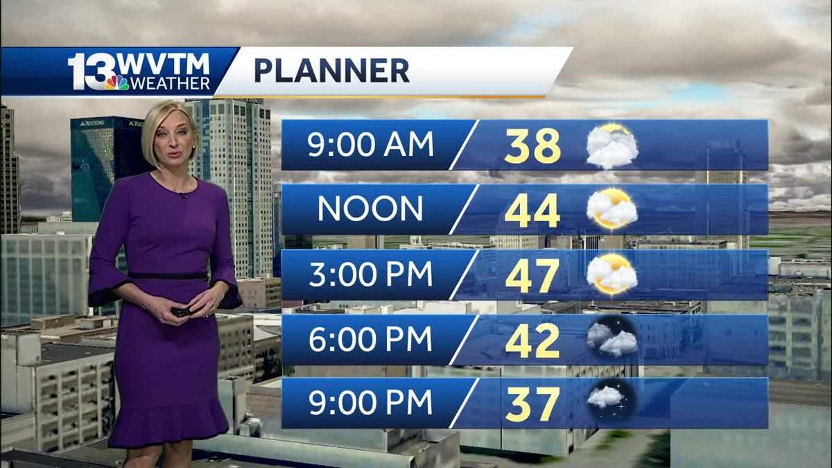 Temperatures will be cooler through the weekend