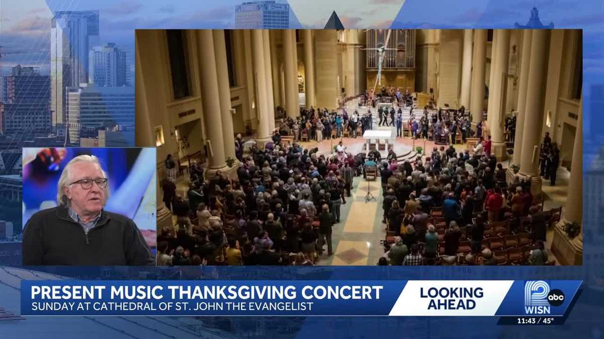 Present Music's annual Thanksgiving season concert is Sunday