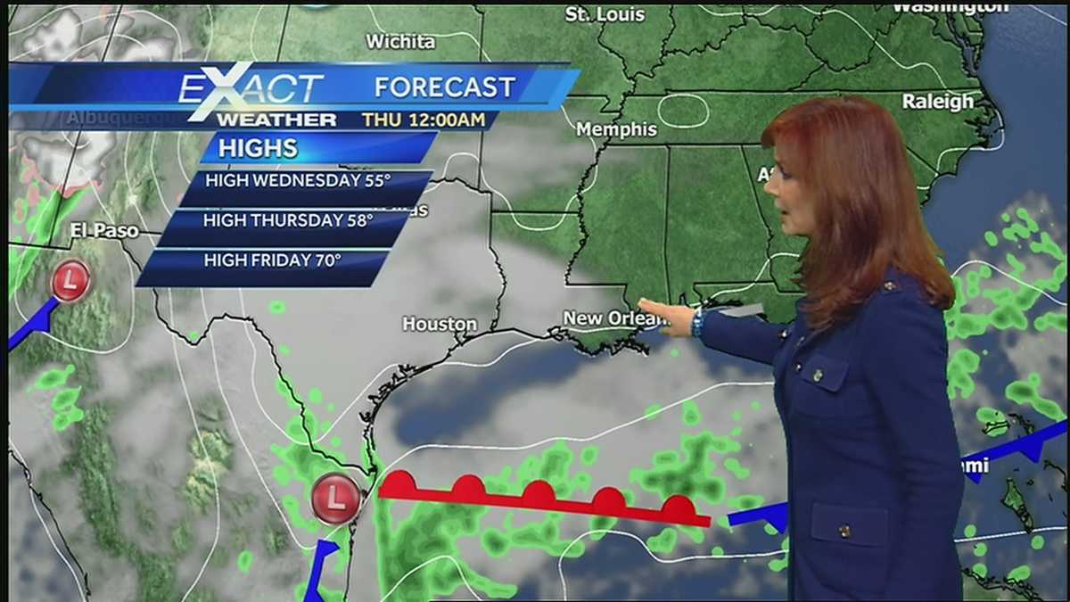 Chilly New Year's Eve Forecast
