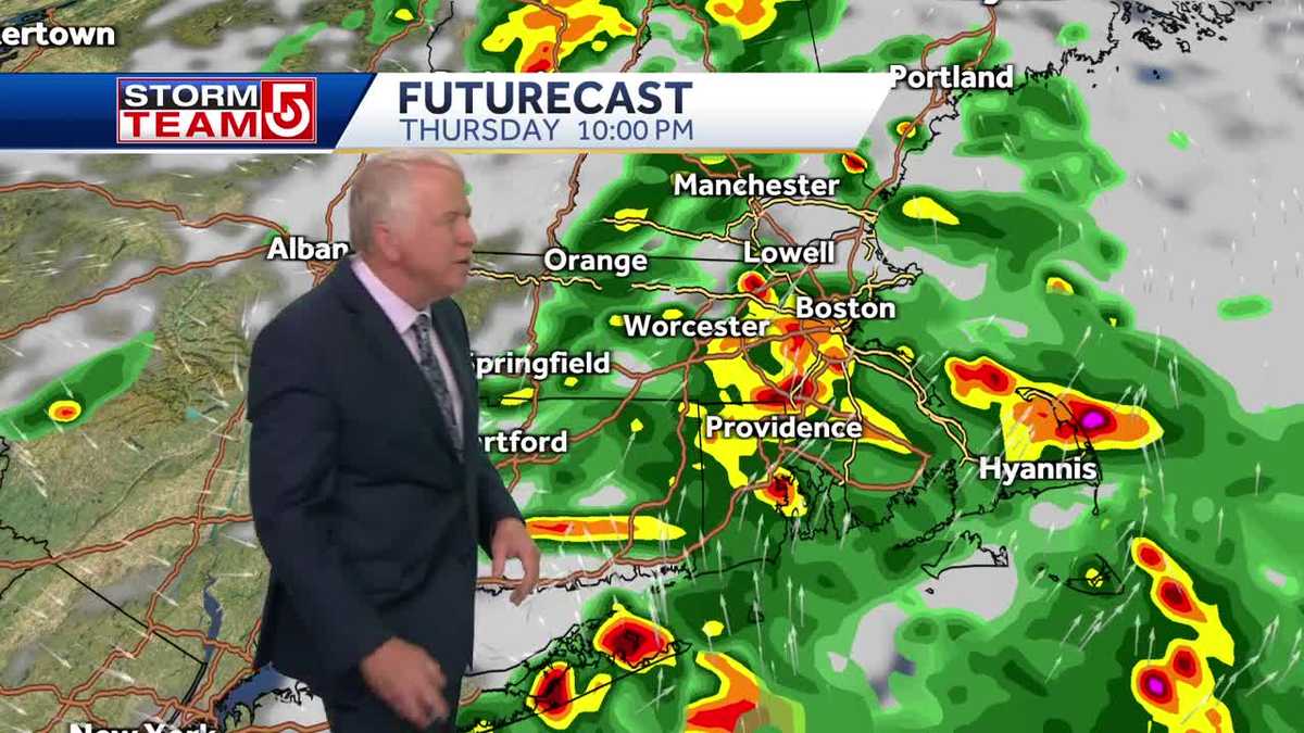 Severe storms possible again for parts of Mass. Thursday