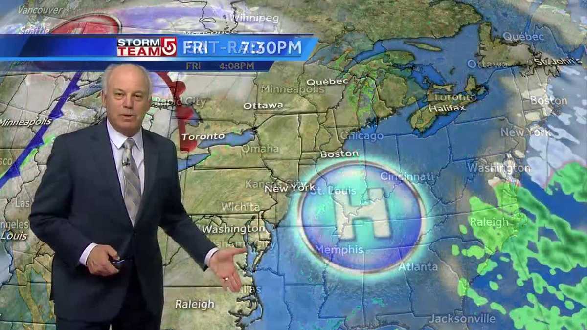 Video: Weekend warmup is on the way