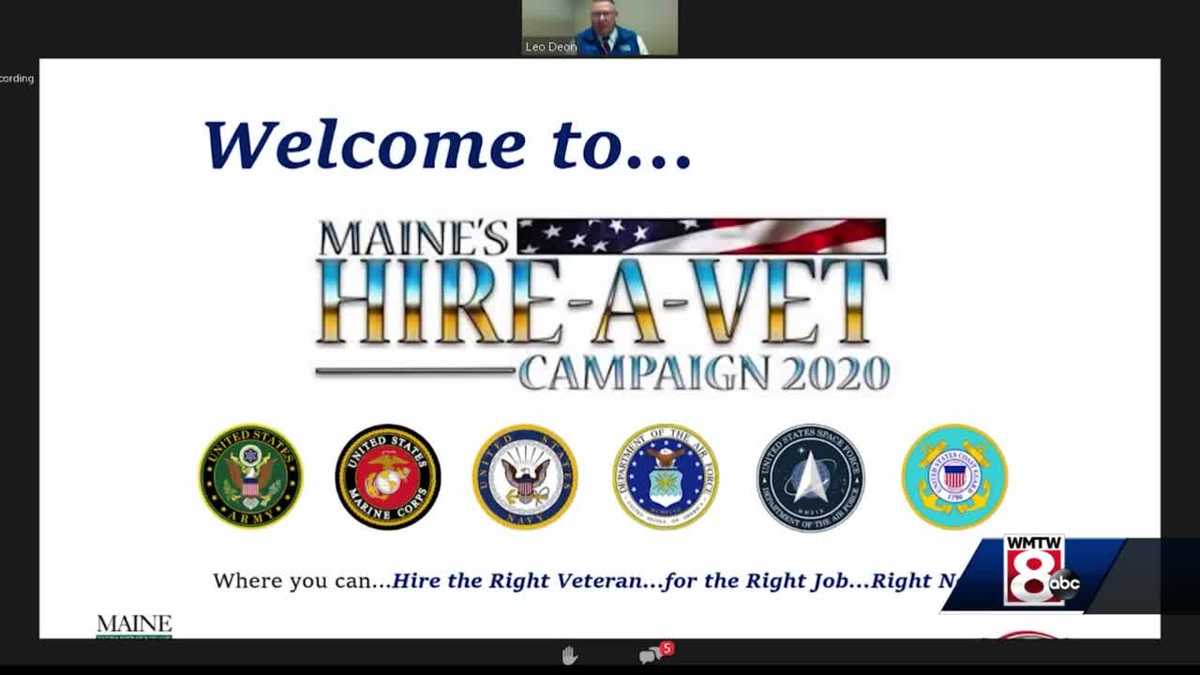 Maine HireaVet campaign kicks off with virtual job fair