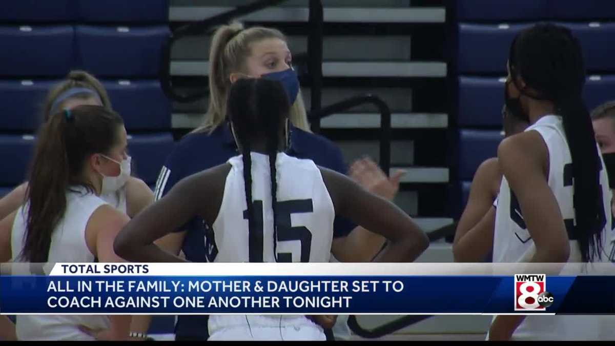Mother, daughter coaches face off on the basketball court