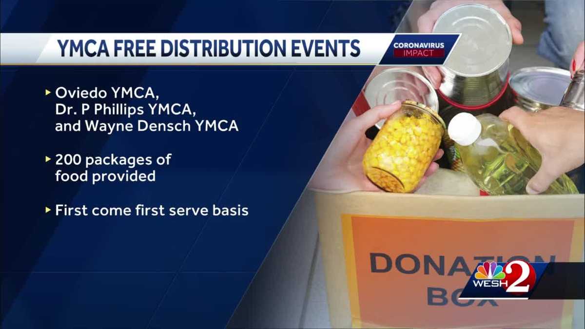 YMCA hosts food distribution events across Central Florida