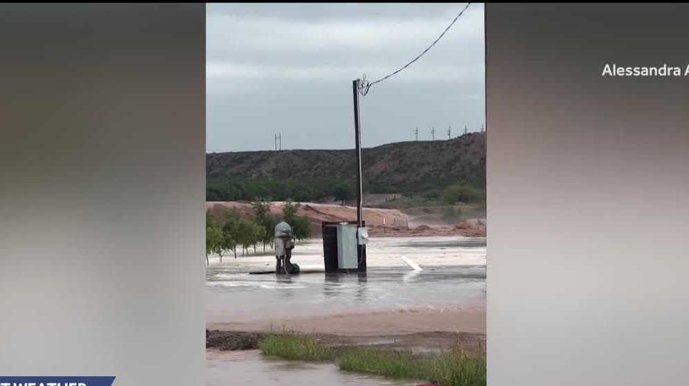 Flooding forced many to evacuate as water overtopped dams and flooded rivers in Dona Ana County