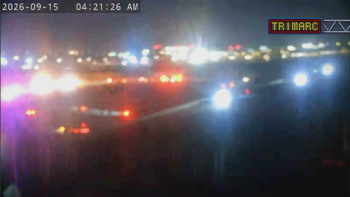 Traffic: crash on the I-264 West ramp to I-65 South