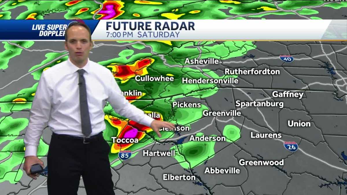 Videocast: Stormy Saturday