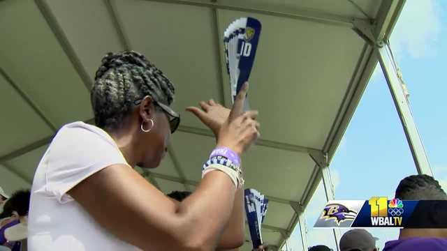 Fans beat the heat at Ravens training camp - Vimarsana News