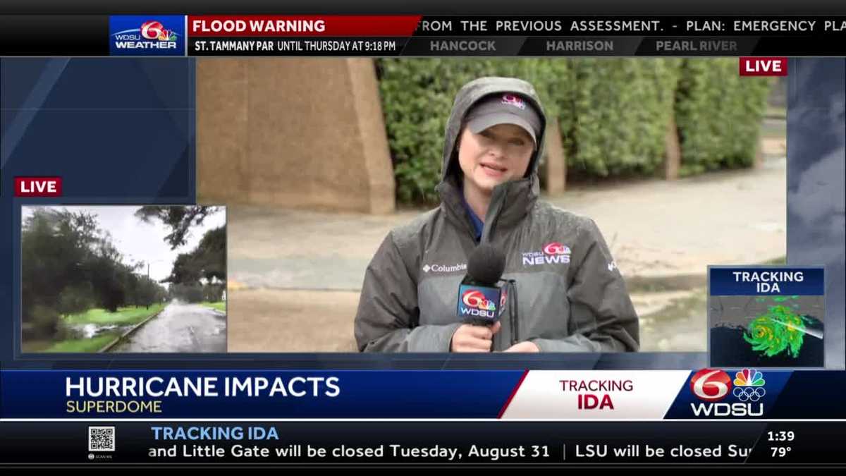 Storm surge side of Lafitte flood gates may have up to 500 residents