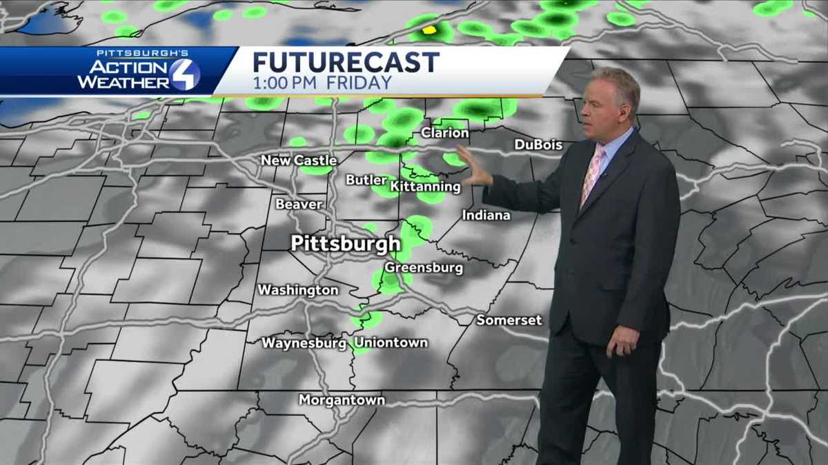 Partly cloudy Friday, temperatures in the 50s