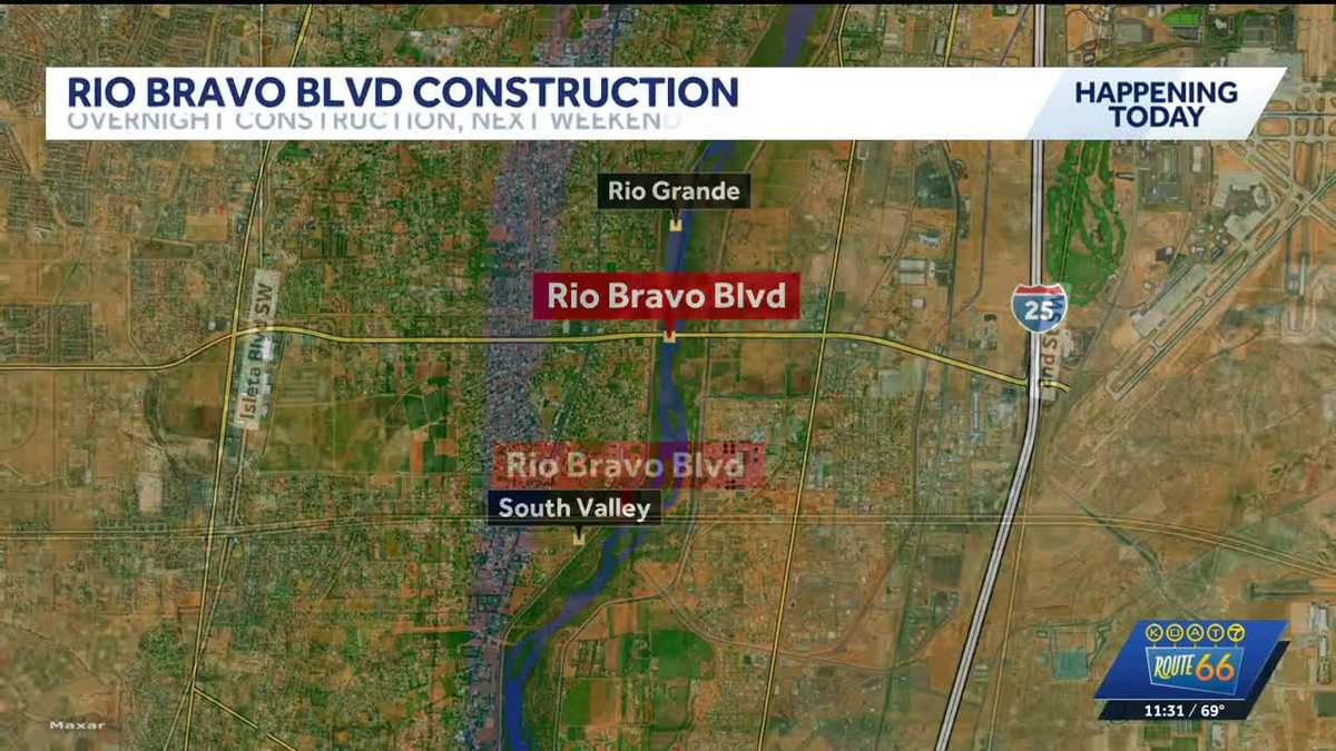 Construction on Rio Bravo Boulevard to cause traffic delays