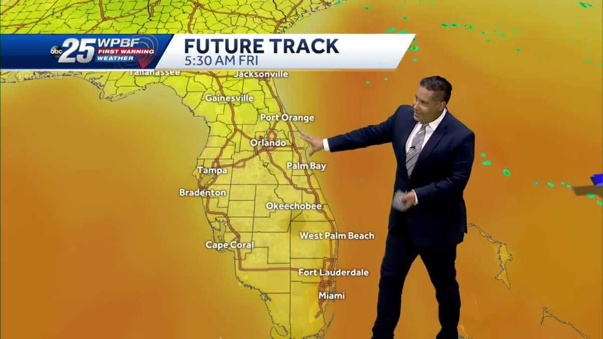 Dry season weather continues into the weekend