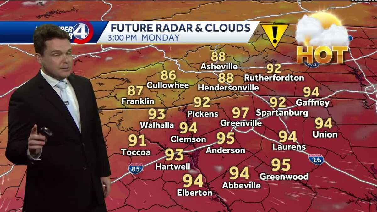 Videocast: Heating Up Monday - WYFF