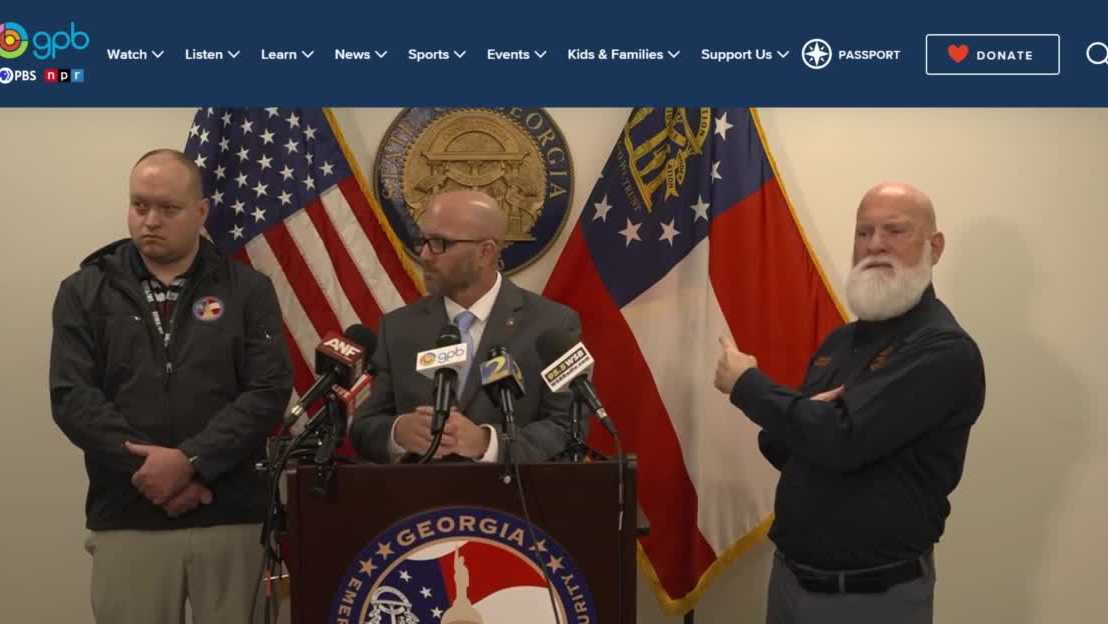 Widespread power outages possible in Georgia as heavy ice threatens to bring down trees, power lines