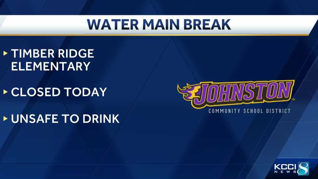 Timber Ridge Elementary in Johnston closed Tuesday