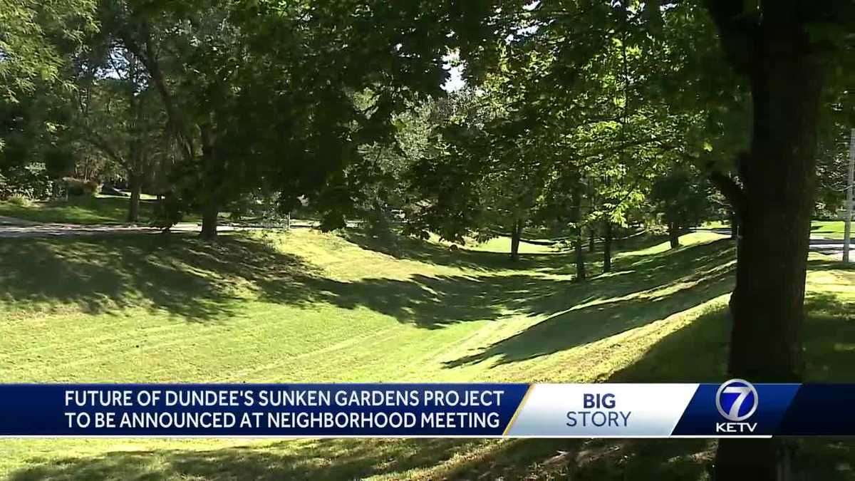 The plan to renovate Dundee's historic sunken gardens sinks